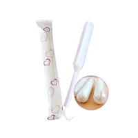 

Health Medical PE Material Comfortable Smooth Plastic Vaginal Applicator for Yoni Detox Pearls