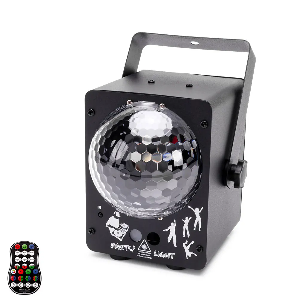 

U`king LED Disco Ball Light RGB Laser or LED Lighting Can Be Controlled Separately Dj Disco Club Band Shows Party Stage IP20 170