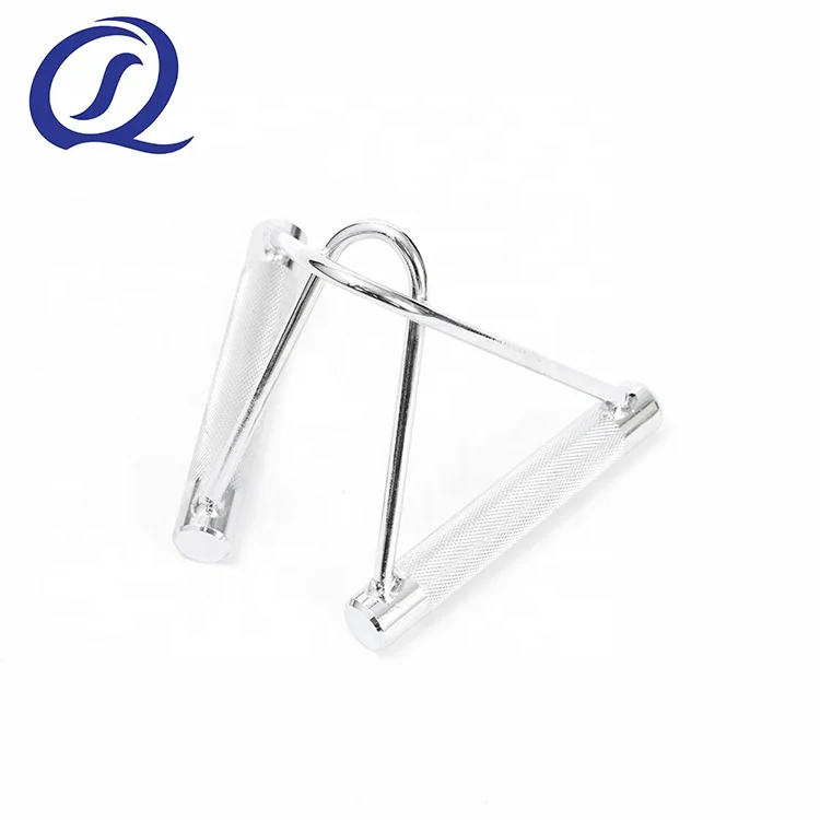 

Gym Equipment Multi Functional Trainer Rubber Grip Revolving Seated Chinning Triangle Rowing Attachment