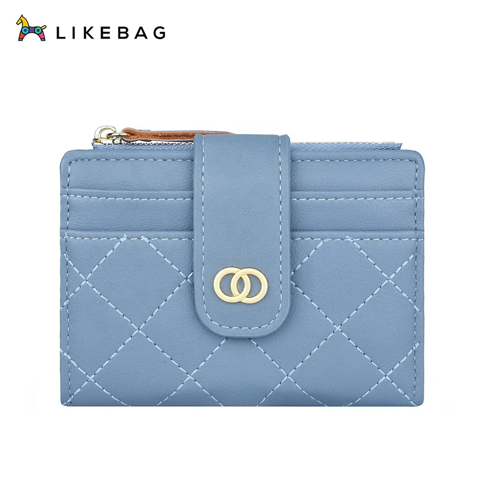

LIKEBAG new hot fashion casual small fragrant wind short wallet