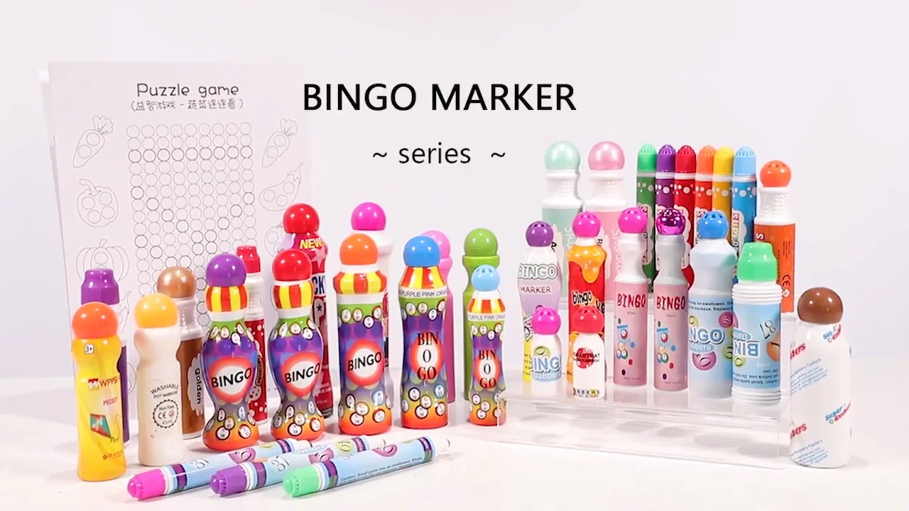 empty plastic bingo dauber 2oz new mould bingo marker , 6 or 8 pcs per pack,CH2828, View empty