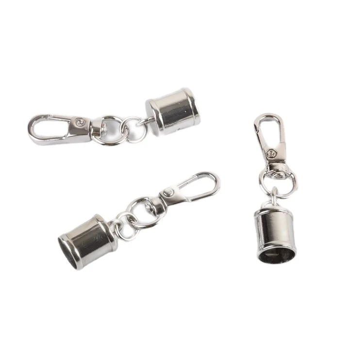 

Karwo Handbag Accessories Hardware Snap Hook tassel hanging caps End Stopper Bell Cord Rope Cord, Nickel, gunmetal,light gold