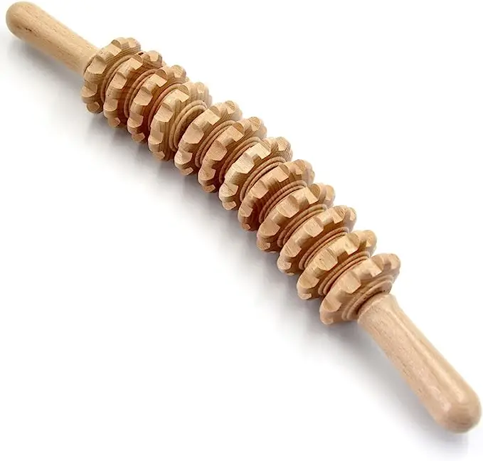 

New Wooden massage Roller Efficient Multiple Models Handheld Factory Supplier Natural Wooden Massage Stick