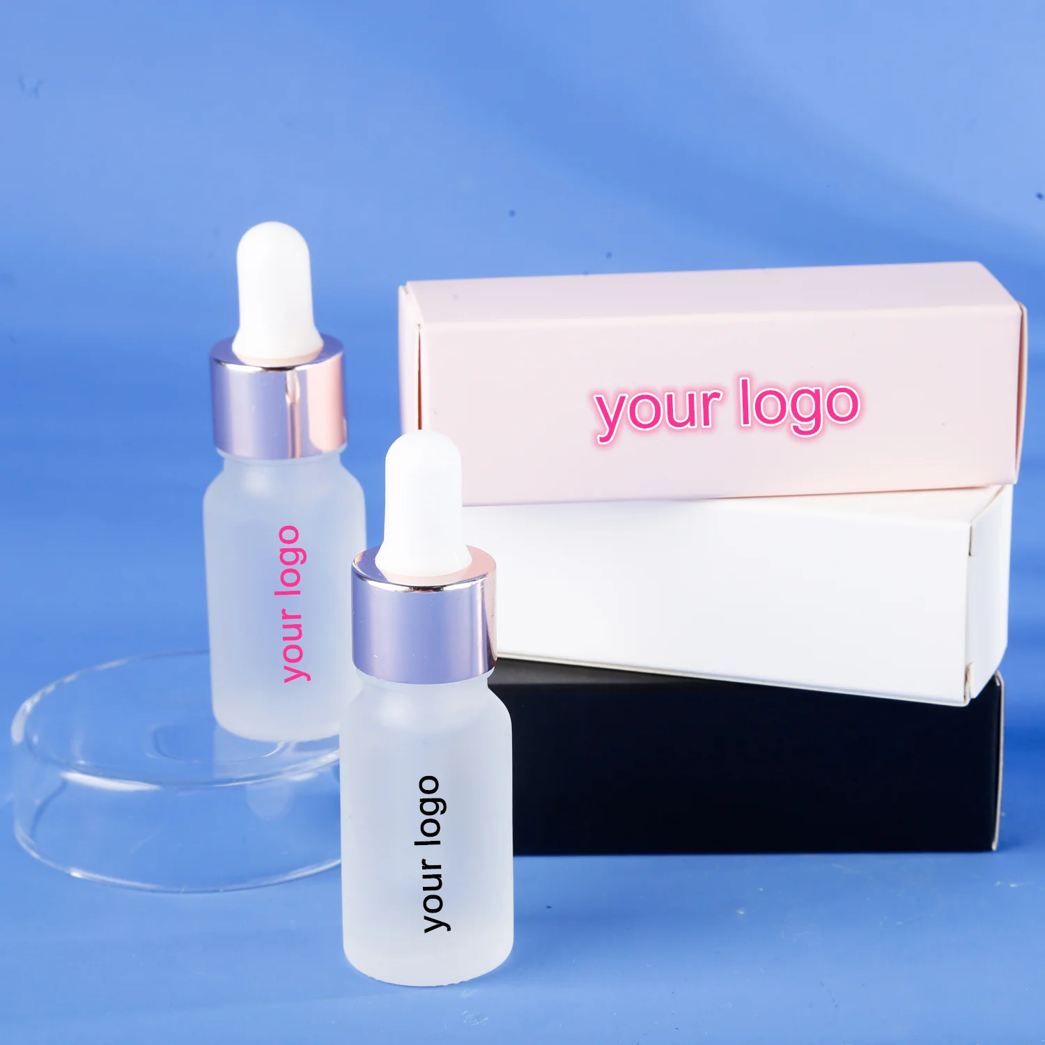 

New Trending No Logo Flakes Clear Mixing Base Glue Loose Glitter Waterproof Eyeshadow Mixing Liquid Pigment Mixing Drops