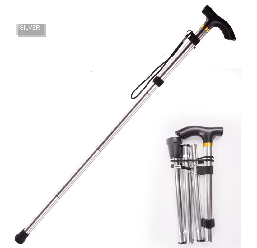 

Ultralight Quick Lock Aluminum Mountain Climbing Stick Trekking Pole Collapsible, Walking Stick