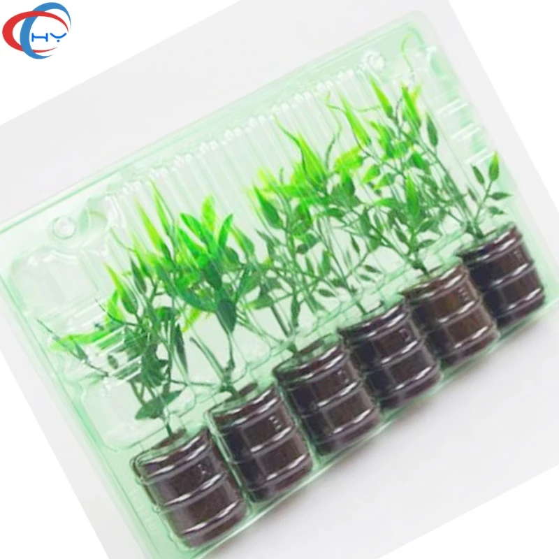 Customized High Quality Plastic Clamshell Box For Pot Plants Buy Pot