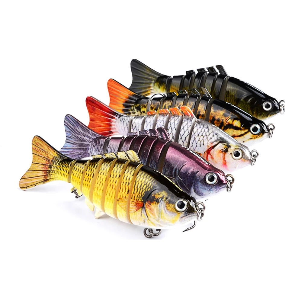 

Top Right 15g 100mm Mj301 Segmented Fishing Lures Multi-section Hard Bait Multi Jointed Swimbait Section Lure Bait, 10 colors