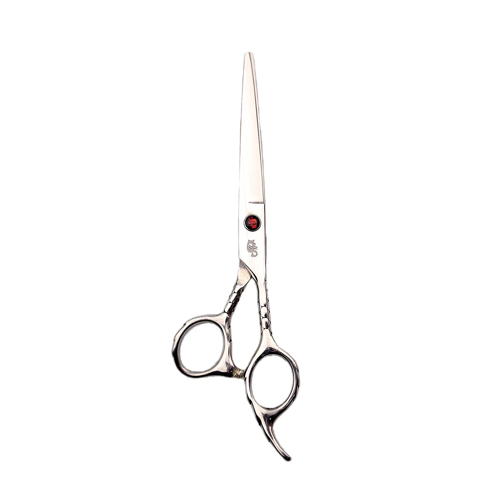 

Marigold 6CR stainless steel hair shear Careful Workmanship Salon high quality Barber cut scissor, Silver