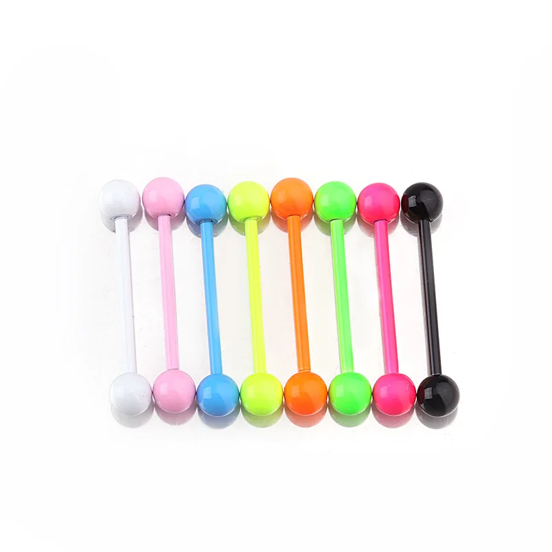 

2021 Sailing Piercing Jewelry Tongue Piercing 316L Stainless Steel Mixed Tongue Labret Rings Ball Labret Stud