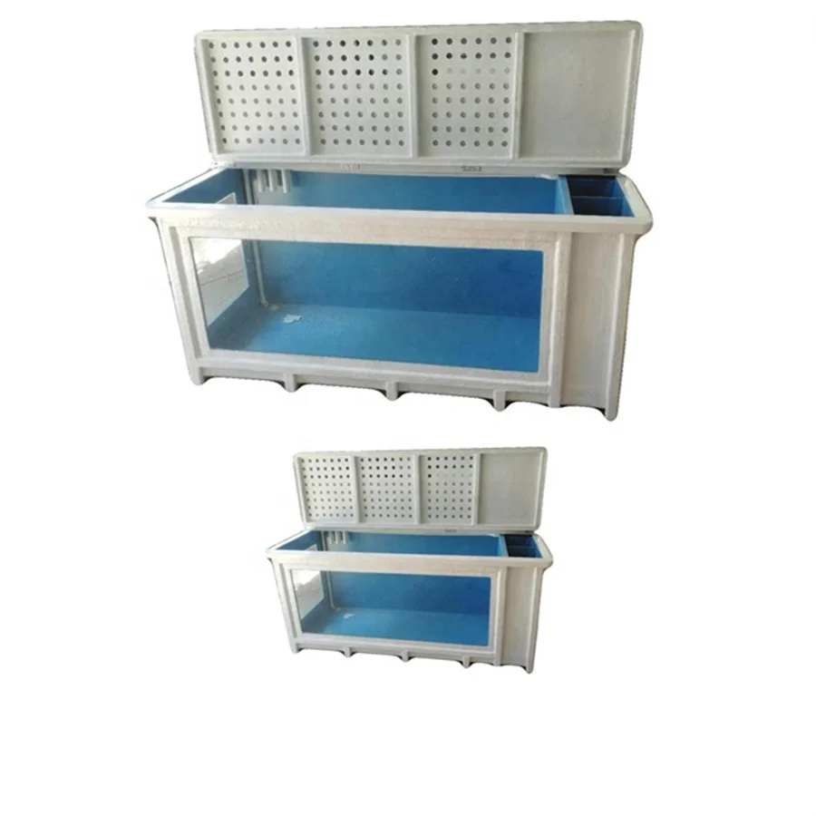 

China hot sale inventory frp fiberglass tank frp fish pond for fish farming, Customers required