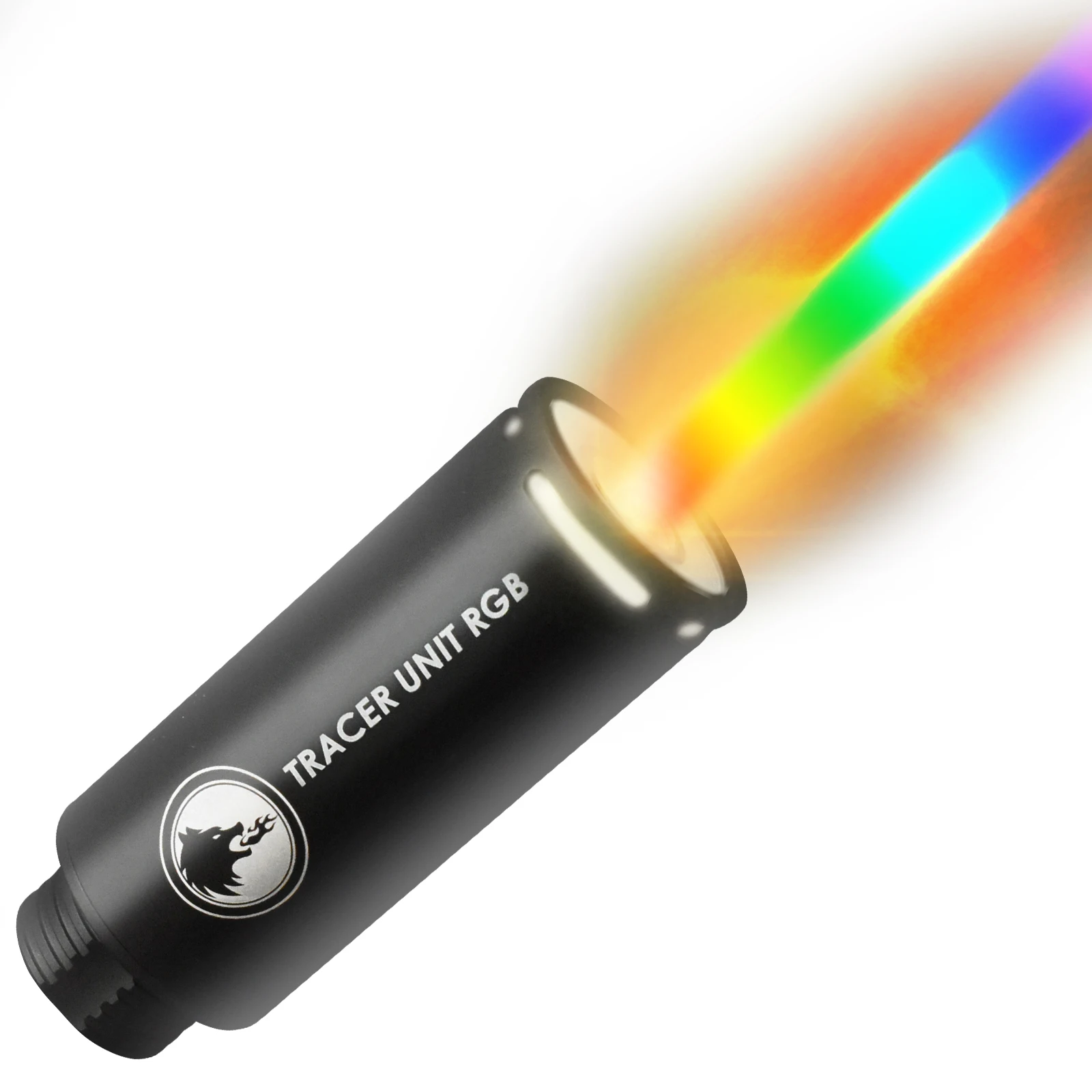 New Hot 14mm CCW Lighter Tactical Automatic Light Glow in Dark Aluminium Alloy Tracer Unit