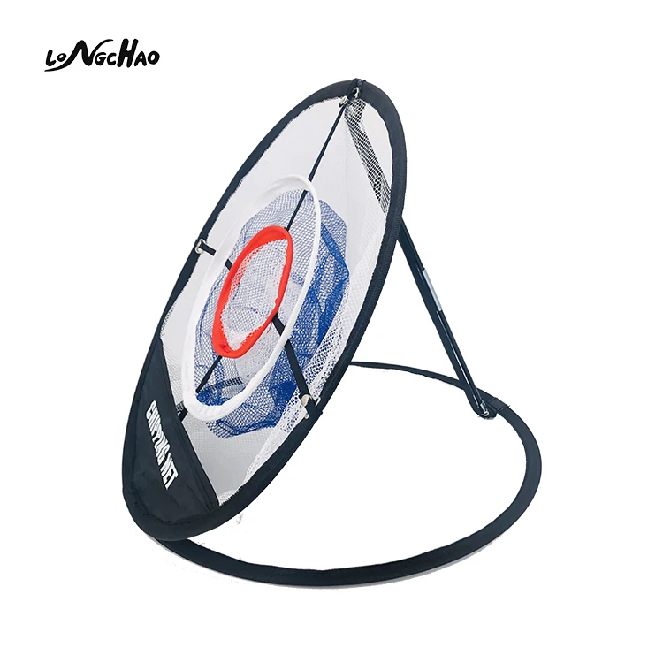 

Amazon Hot Sale Hitting Target Practice Indoor Outdoor Golf Practice Net Golf Chipping Net, Black