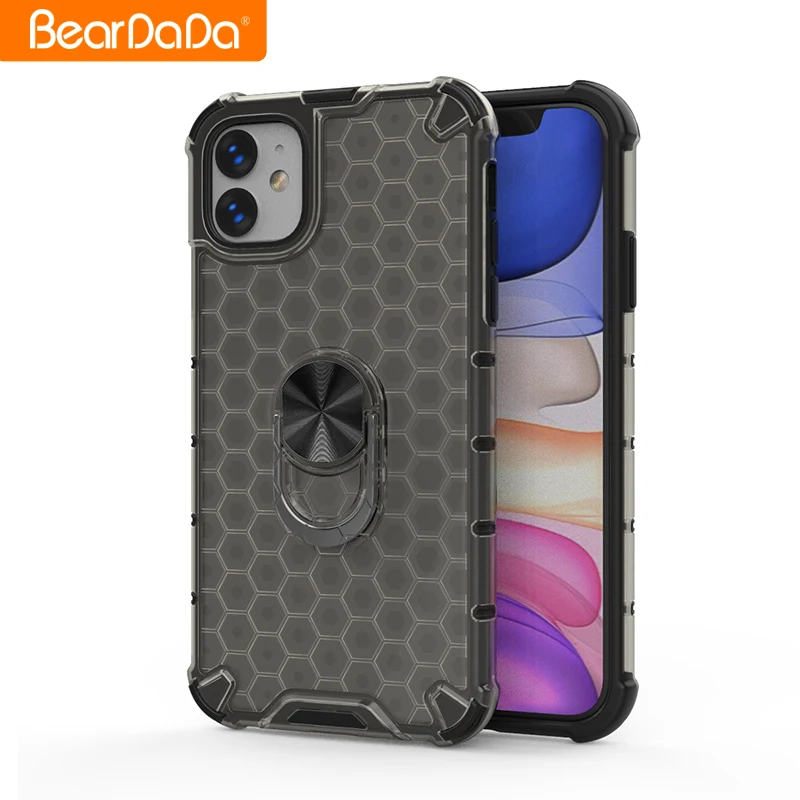 

Customised logo simple style shock proof acrylic clear transparent phone case For iPhone 11 11 PRO