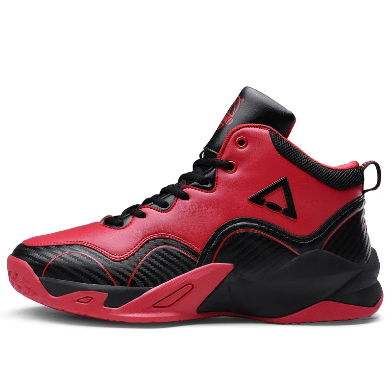 

Cheap low moq spring outdoor sport walking basketball shoes, Red,black,white