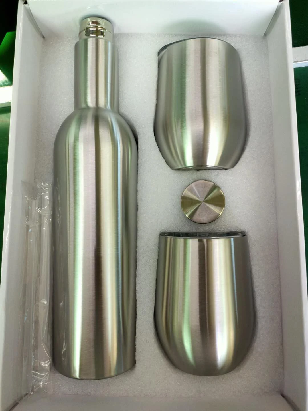 500ml 750ml Wine Tumbler Sets 17 Oz Insulated Wine Sets Wholesale Gifts