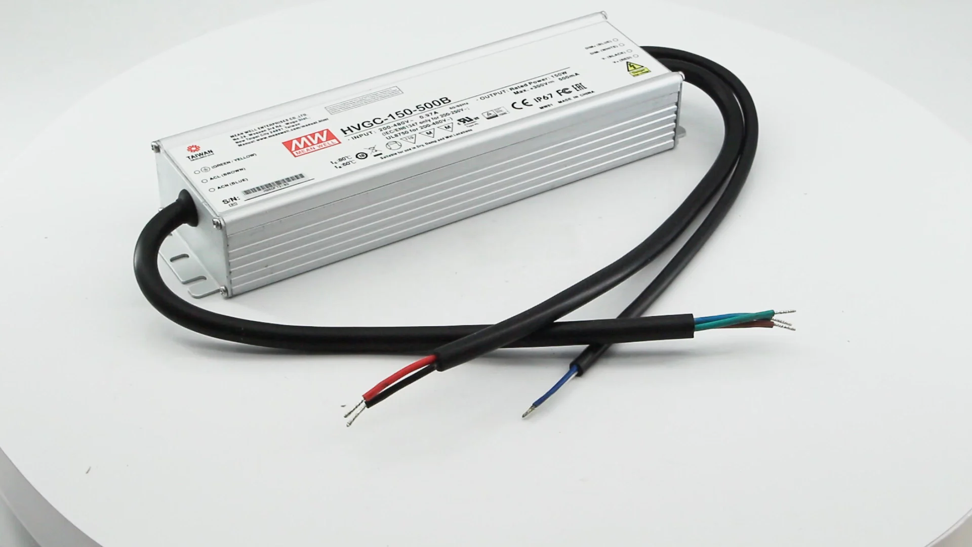 Meanwell 320w 6.7a Hvg32048a Ip65 Constant Voltage Waterproof 48v Led