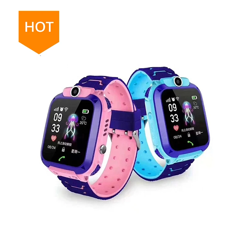 

Bluetooth fitness child tracking GPS watch IOS custom sport band phone android 2G kids smartwatch with SIM
