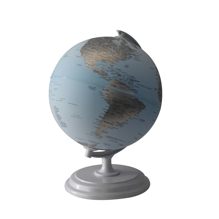 Desk Top 20CM Decorative Mini Plastic ABS Decorative Earth Globe