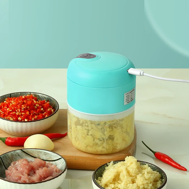 

Home Use Usb Mini Electric Garlic Machine, As picture