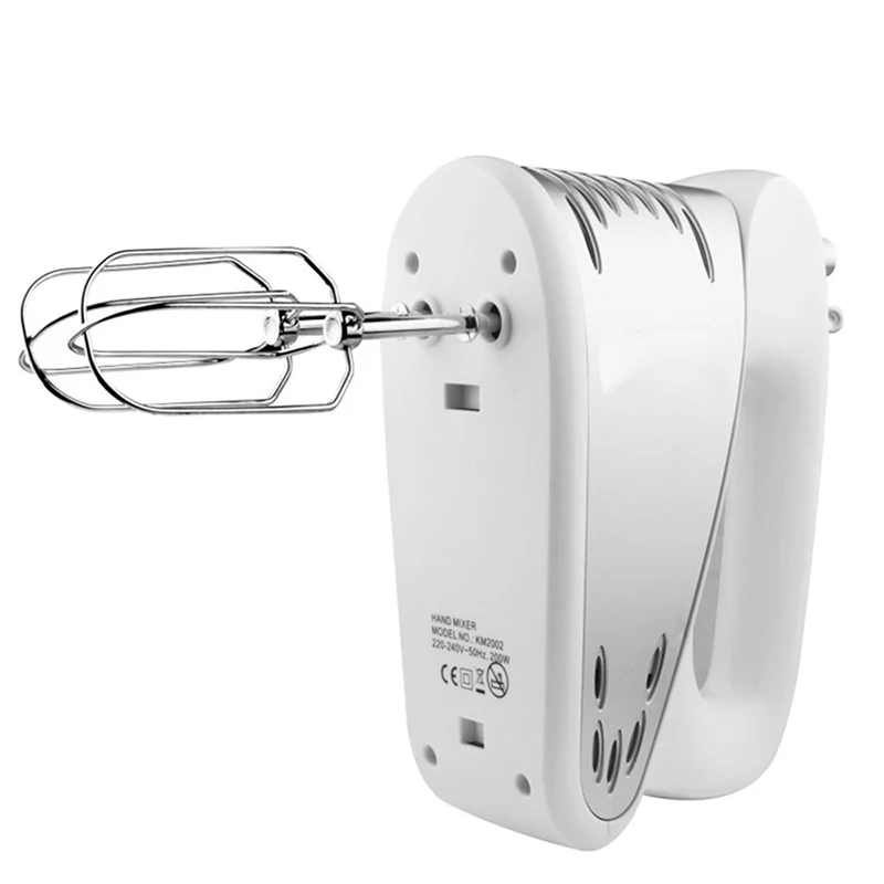 

5-Speed Household Automatic Electric Egg Beater For Kitchen Appliance, White