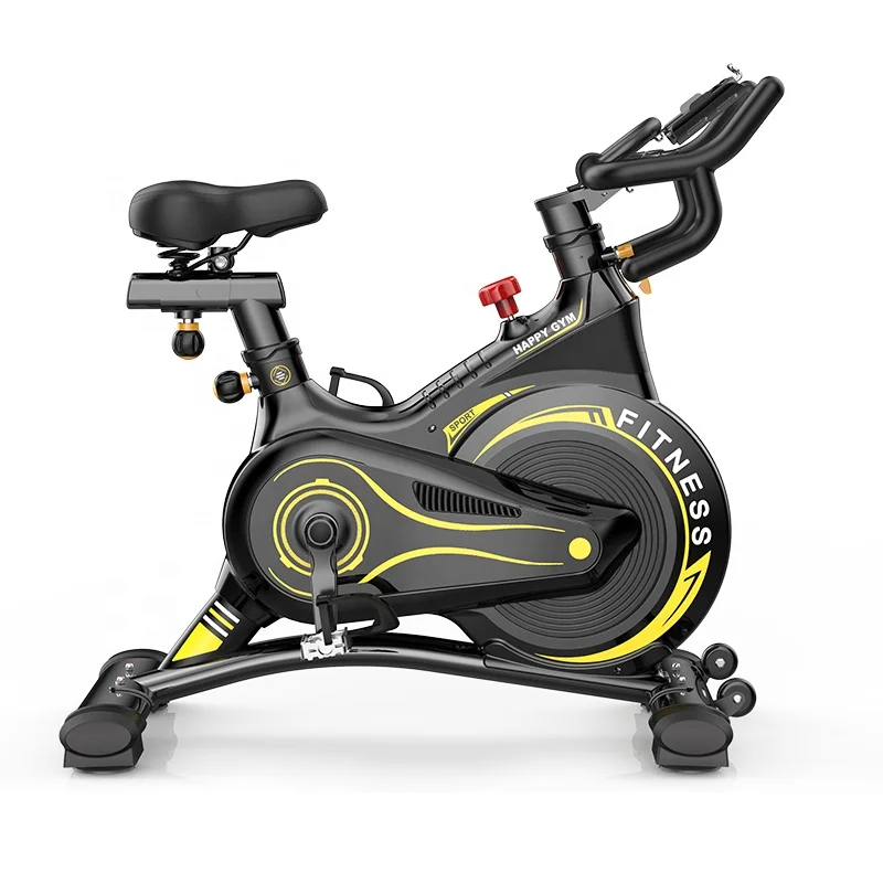 

Gym Equipment Exercise Bike Indoor Home Use Body Strong Fitness Spinning Bike Professional Cycling Bike, White, black