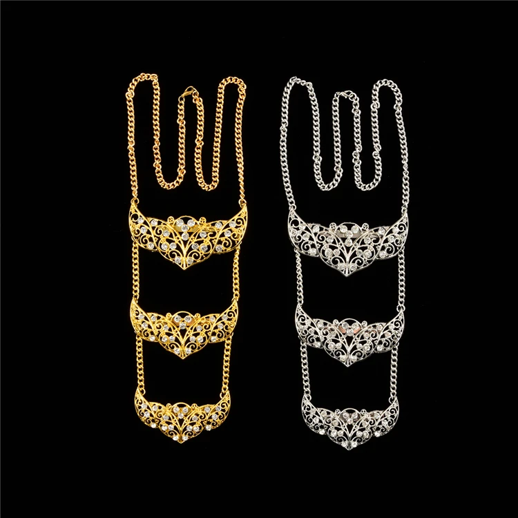 

Elegant beauty alloy rhinestone pin brooch for scarf accessories jewelry