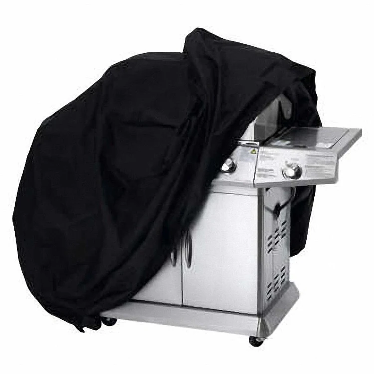 

Outdoor Heavy Duty BBQ Cover Duty Waterproof BBQ Cover UV Protection Black BBQ Grill Cover