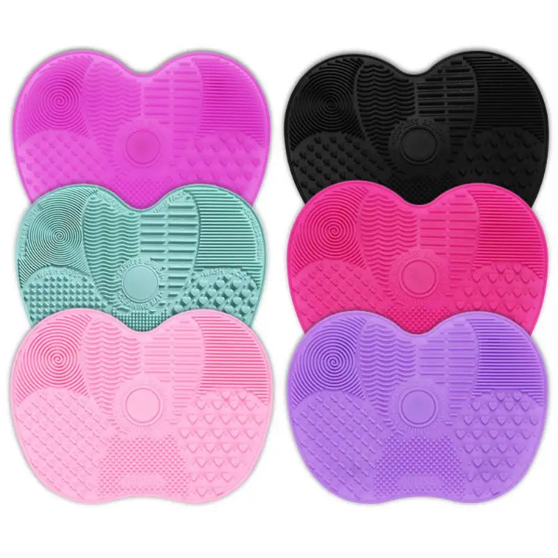 

1pcs Silicone Cleaner Pad Make Up Washing Gel Cleaning Mat Hand Tool Foundation Makeup Brush Scrubber Board