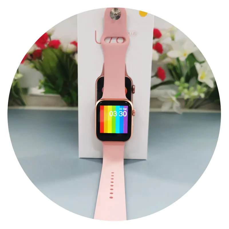

2020 U78PLUS mart Watch 1.54Inch Sport Reloj Inteligente siri voice control Pedometer Health U78 PLUS Smartwatch for Android Ios