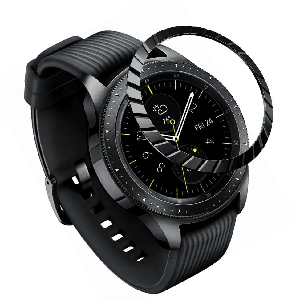 

Metal Bezel Ring Case For Galaxy Watch 46mm/42mm Bezel Styling Frame Case Cover Protection For Gear S2 S3