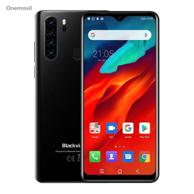 

Dropshipping Blackview A80 Pro 4GB+64GB 6.49 inch Android 9.0 4680mAh Battery Dual SIM Quad Rear Cameras Mobile Phones
