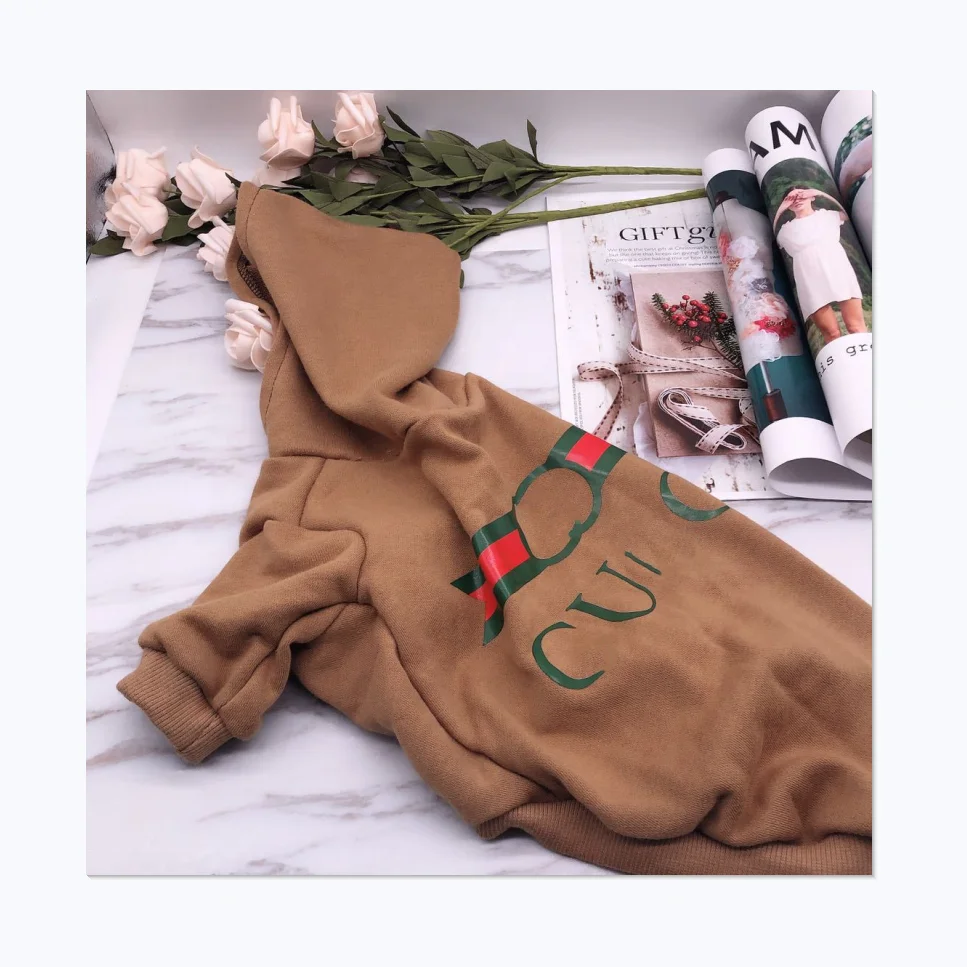 

Luxury Designer Autumn Winter hoodie coat pet clothing dog clothes pet