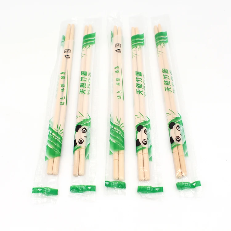 

Biodegradable disposable 5.0mm bamboo chopsticks round chopstick, Natural