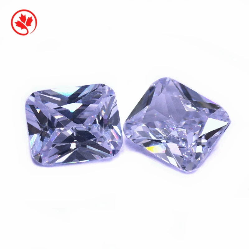 

High quality white octagon cz loose stone for aaaaa cubic zirconia ring