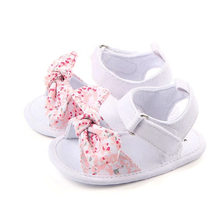 

2021 new design summer cute baby girl soft sole buckle strap bow sandals, As pics shown