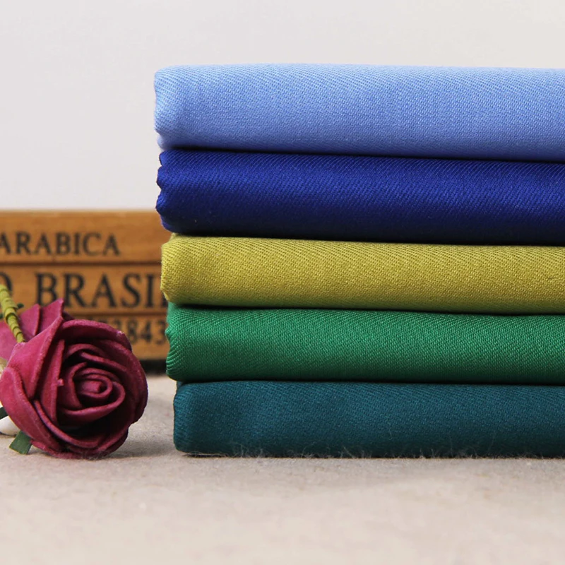 Hot Selling 97 Cotton 3 Elastane Stretch Twill Cotton Spandex Fabric