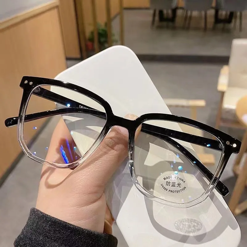 

Hot selling men women wholesale blue light blocking glasses fashion square optical frame glasses