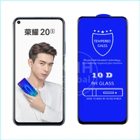 

New Listing Blue pattern 9H 10D curved Tempered Glass For HUAWEI honor 20S LCD screen protector