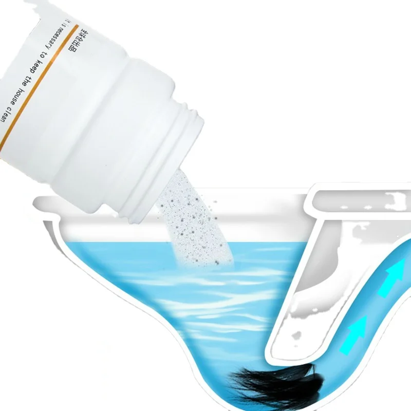

Efficient dredge pipe for toilet floor drain Magic dredge product Kitchen oil stain dissolving deodorant
