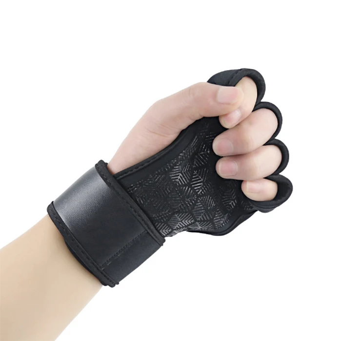 

High Quality Sports Protect Weightlifting Breathable Compression Palm Support Wrist Brace, Black