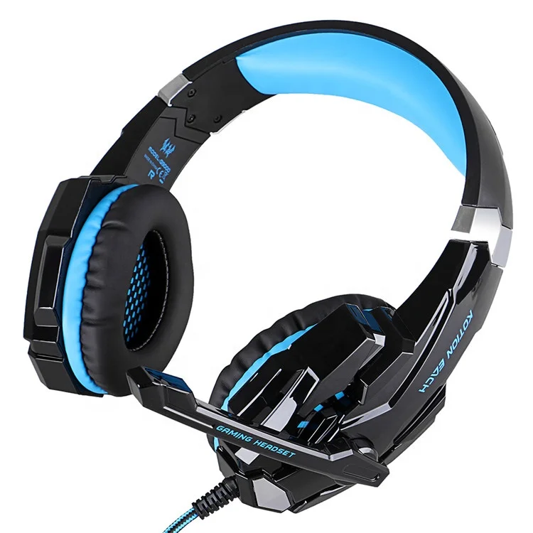

KOTION EACH G9000 Stereo Gaming Headset with LED Light for PS4, PC, Xbox One Controller