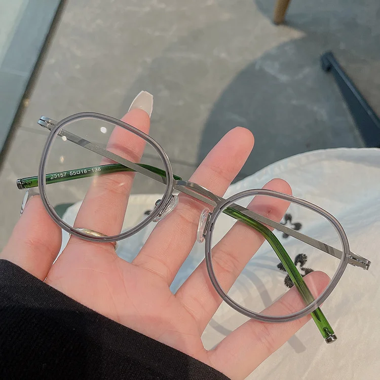 

Wholesale round frames eyeglasses frames myopia decorative optical eyewear river optical eyeglasses frames vintage, Choice
