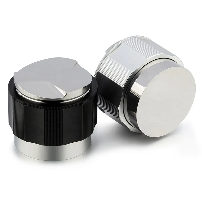 

Dual Head Force Tamper  Coffee Distributor And Tamper Fits For Portafilter, Black/silver/gold