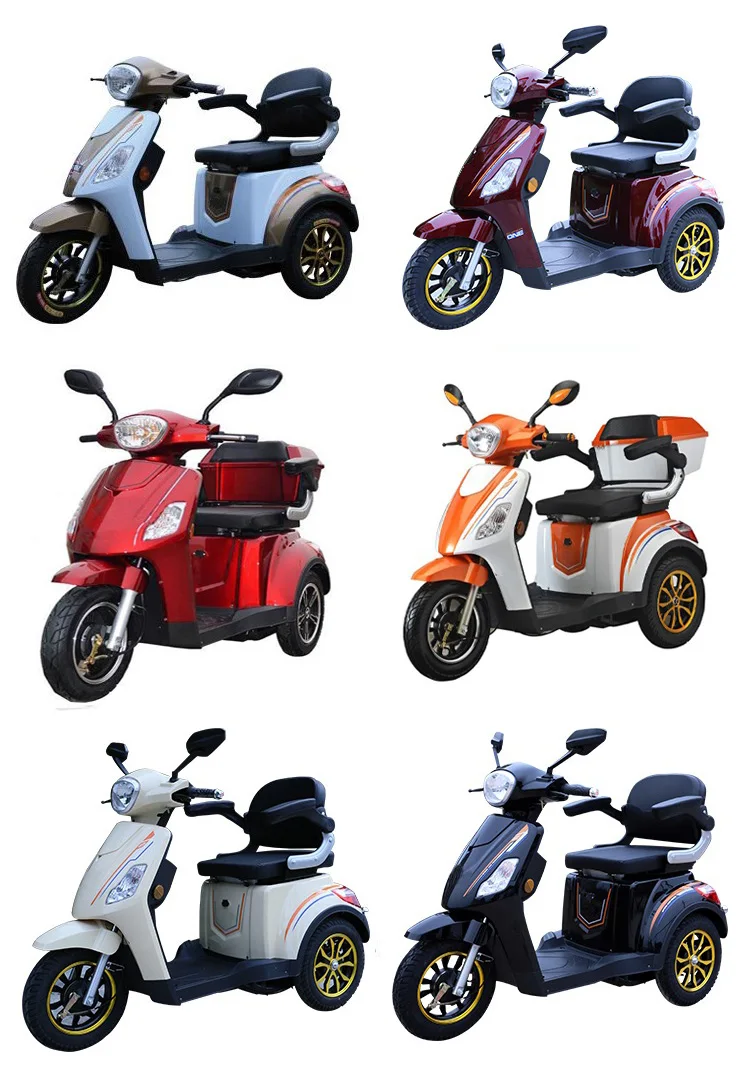 Xl 500w 1000w 3 Roues Handicapé Scooter Handicapé Scooters Adultes