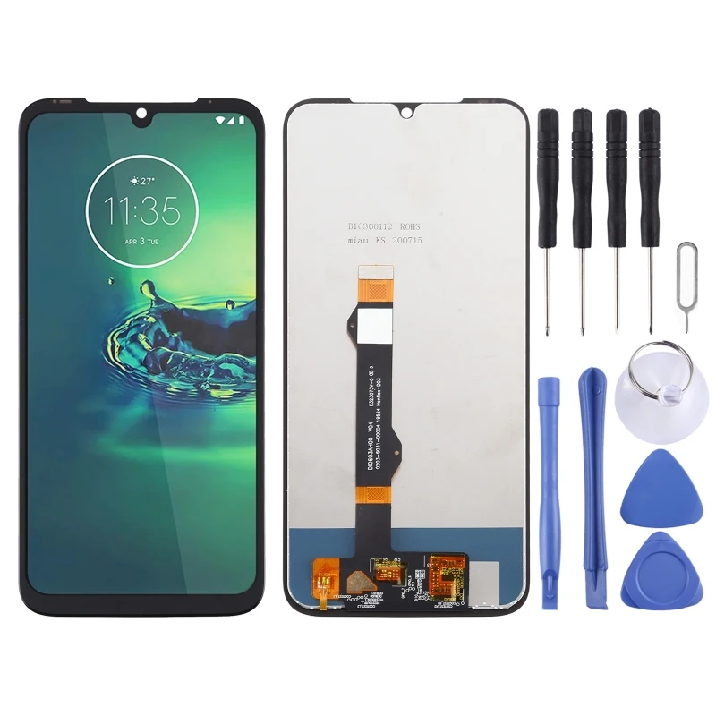 

LCD Screen and Digitizer Full Assembly for Motorola Moto G8 Plus / One Vision Plus display