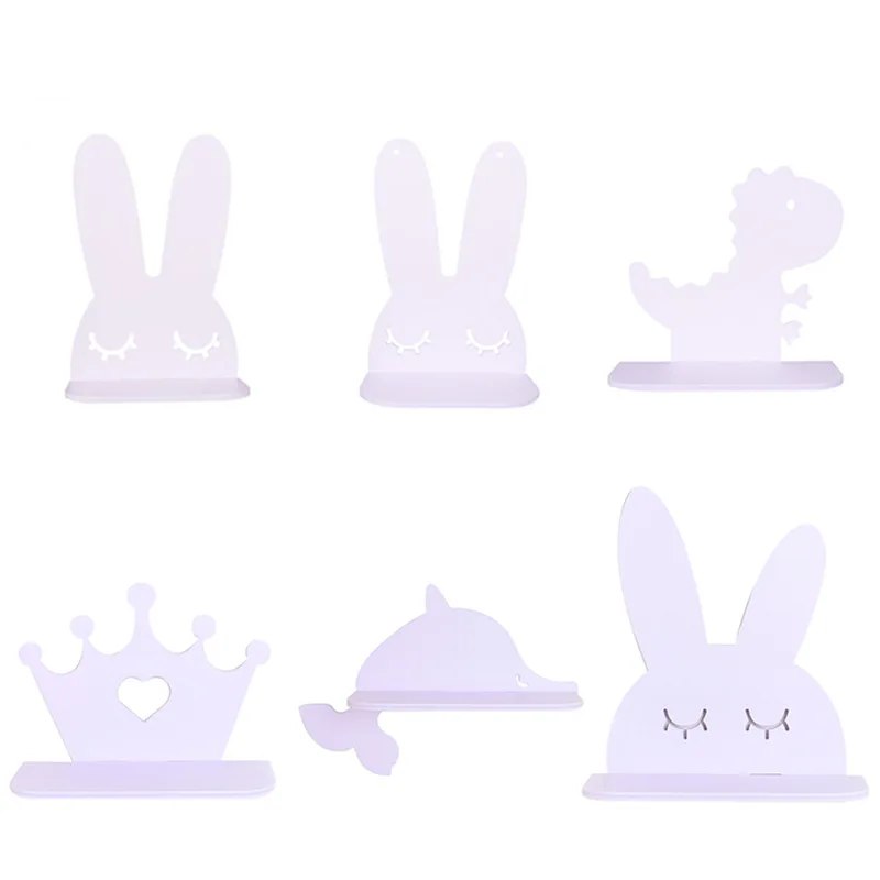 

Creative Kids Room Decorative Animal Rabbit Dinosaur Shape Storage Shelf