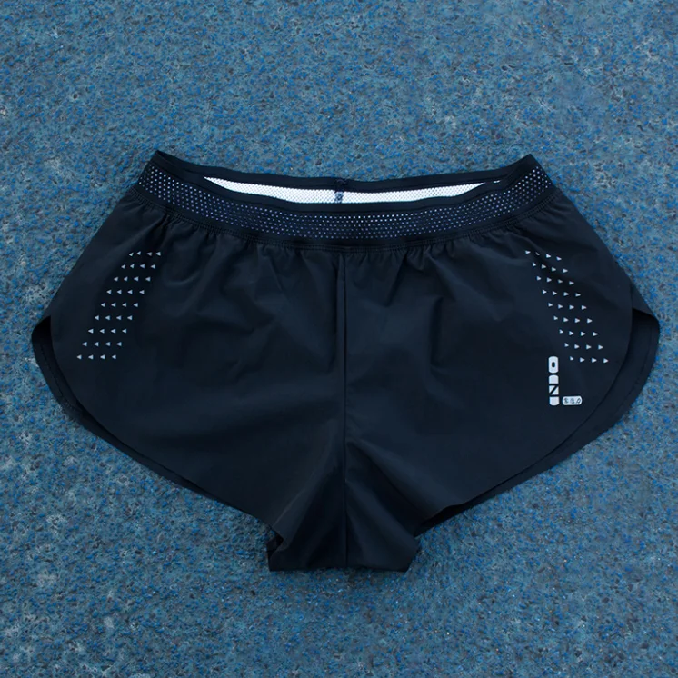 Custom Men's Heat Seal Running Shorts Seamless Fitness Sports Wear Casual Elastic Waist Design with Digital Printing Wholesale