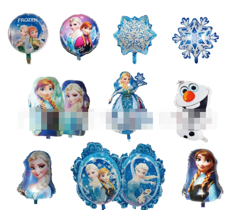 

Free Shipping Princess Elsa Anna frozen birthday party balloon decoration Balloons Kids toys, Colorful