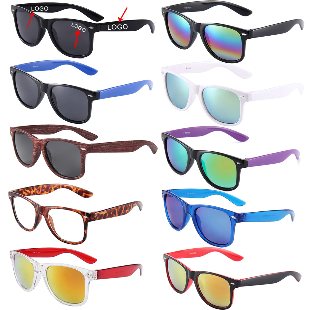 2022 new fashion POLARIZED sun shades cheap custom logo printed sun glasses promotional womens mens POLARIZED sunglasses 2021