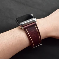 

2019 New Color For Apple Watch Band 42mm 38mm Leather Band Watch Smart